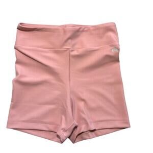 Mariia Crown dancewear high waist dance shorts bottoms pink Rose dancewear CL